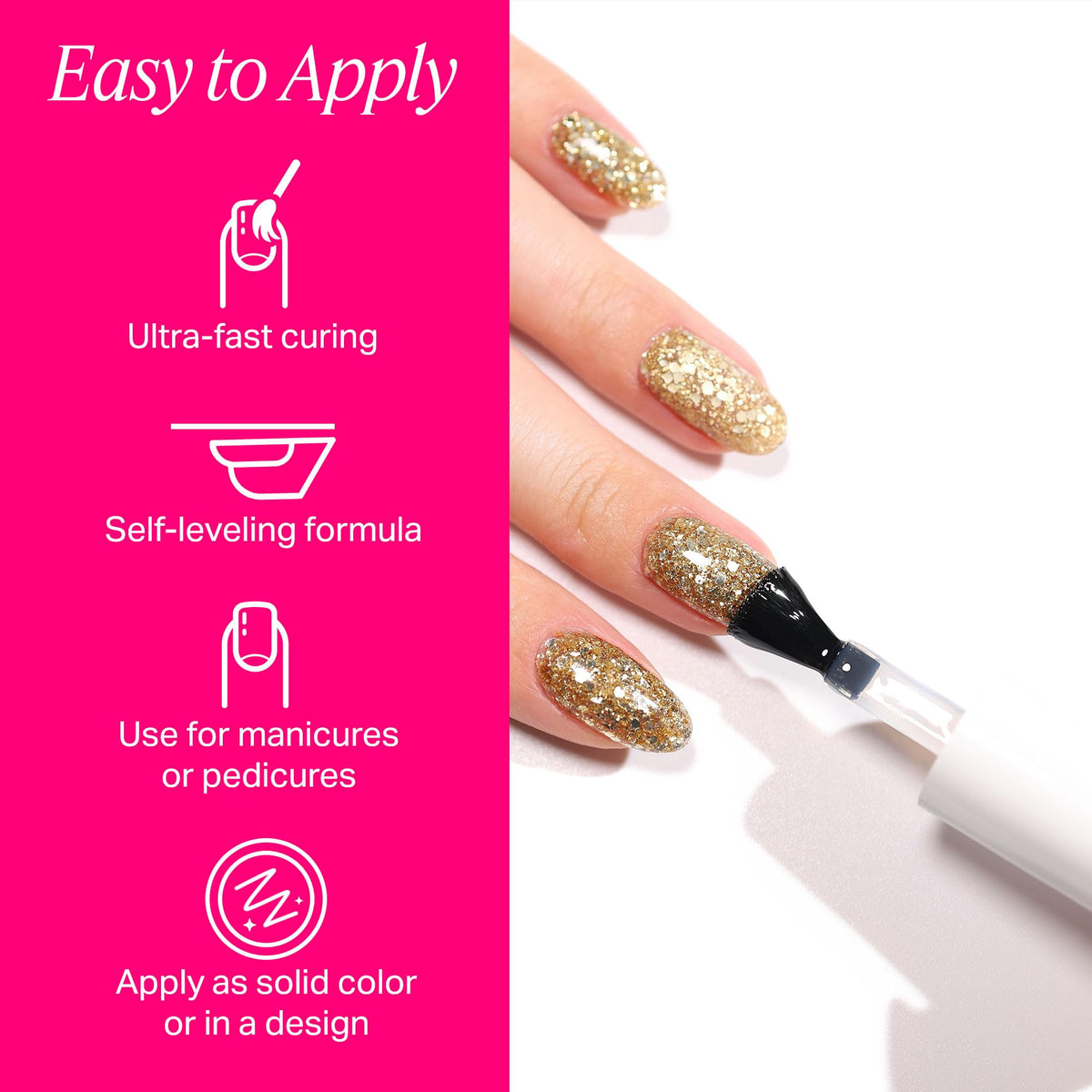 Nailboo Vernis Gel à côté d'une lampe UV/LED