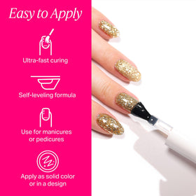 Nailboo Vernis Gel à côté d'une lampe UV/LED