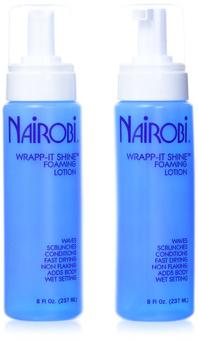 Nairobi Wrapp-it Shine lotion moussante 236 ml vue avant