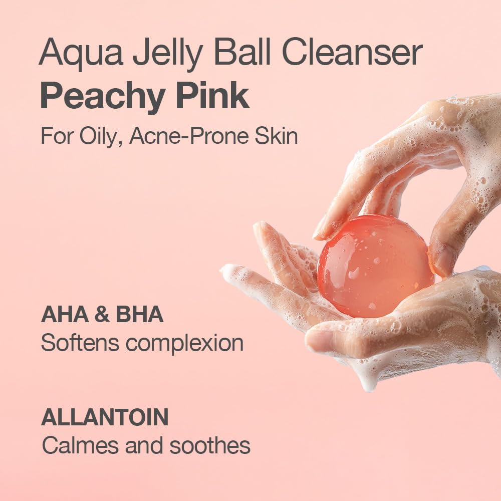 Naisture Nettoyant Jelly Ball 120g texture jelly