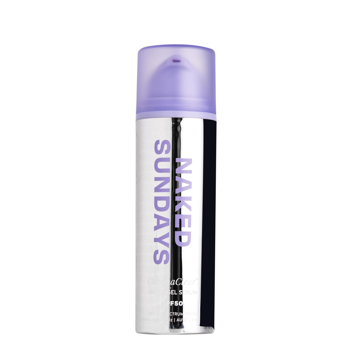 Naked Sundays CabanaClear SPF 50 sérum solaire visage 50ml vue avant