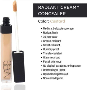 NARS Radiant Creamy Concealer Custard 18g packaging