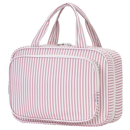 Narwey sac de toilette voyage rose poudré vue avant