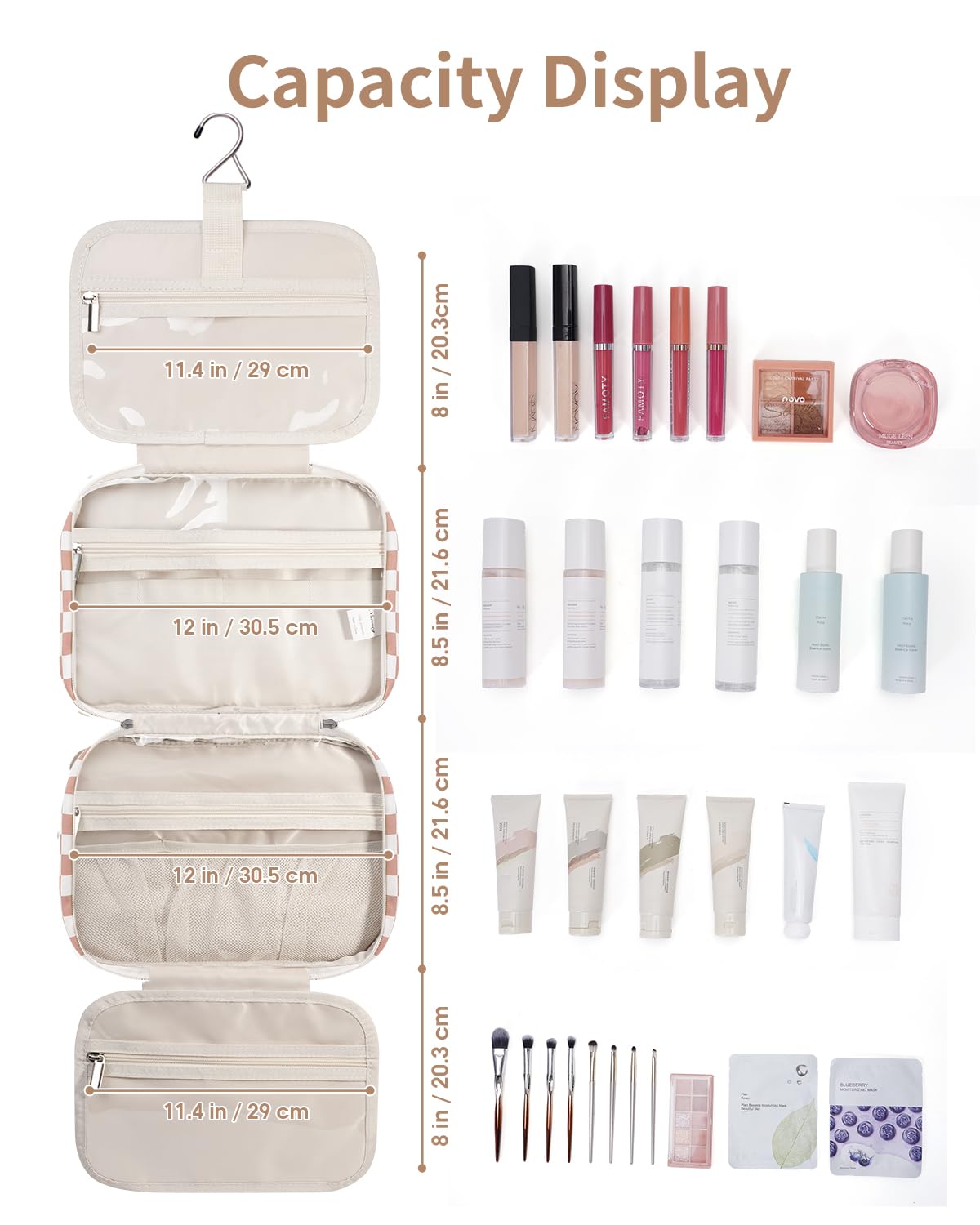 Narwey trousse de toilette dans un environnement de voyage