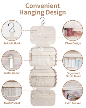 Narwey trousse de toilette fermée vue de côté