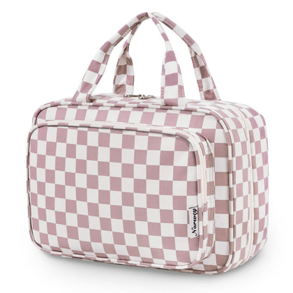 Narwey trousse de toilette voyage rose vue avant