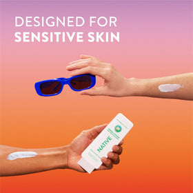 Native Crème Solaire Minérale SPF 30 en extérieur