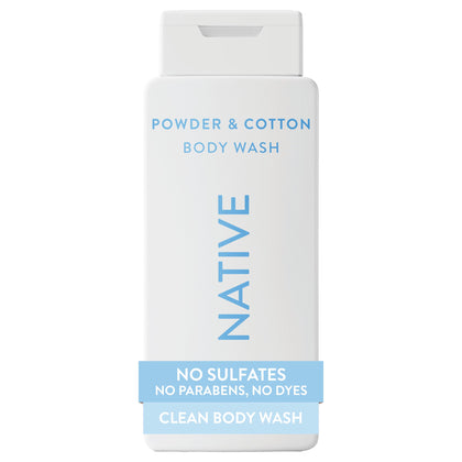 Native Gel Douche 532 ml avec étiquette et bouchon