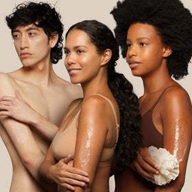 Native Gel Douche Charbon 340ml - présentation en duo