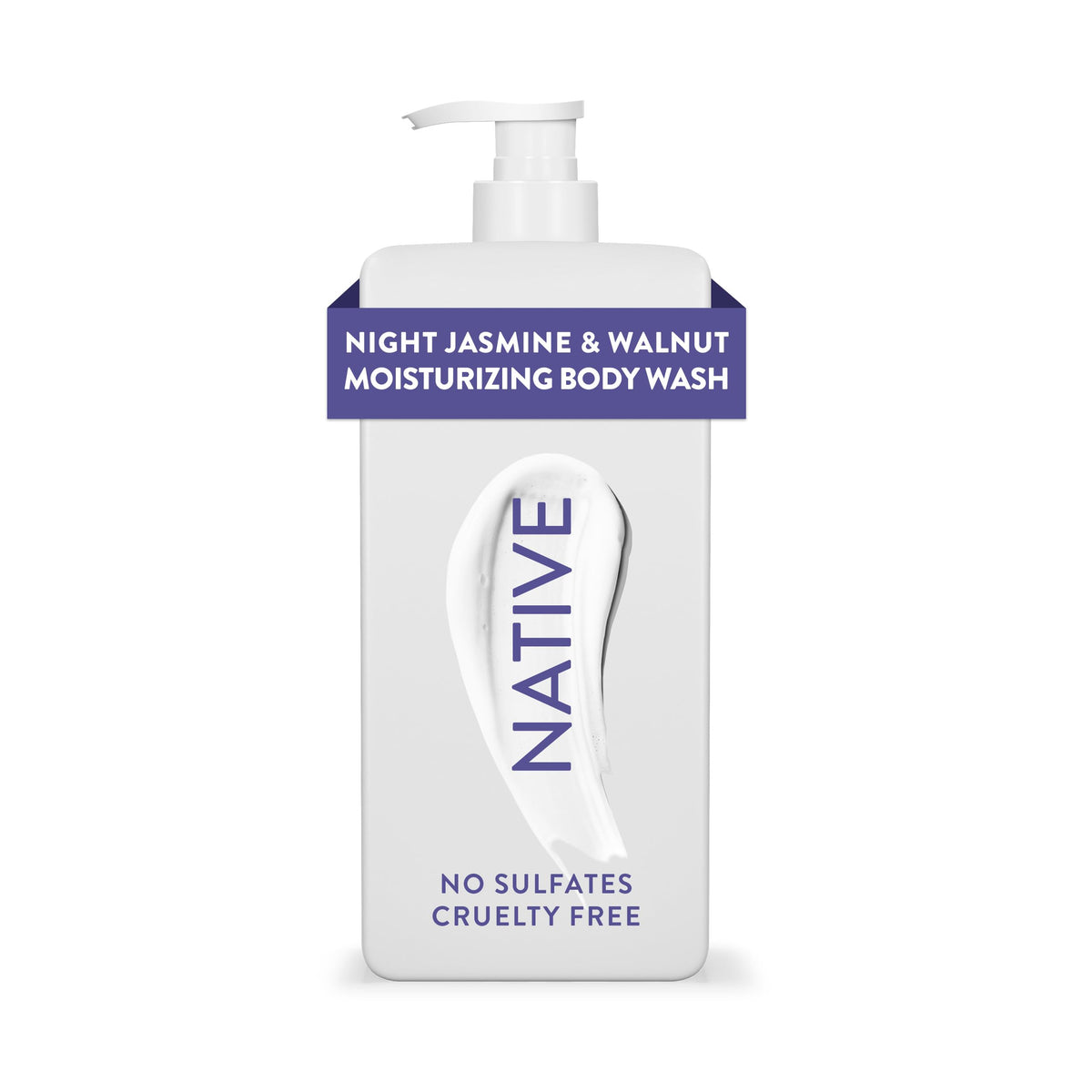 Native Gel Douche Hydratant 18 oz Nuit Jasmin & Noix vue avant