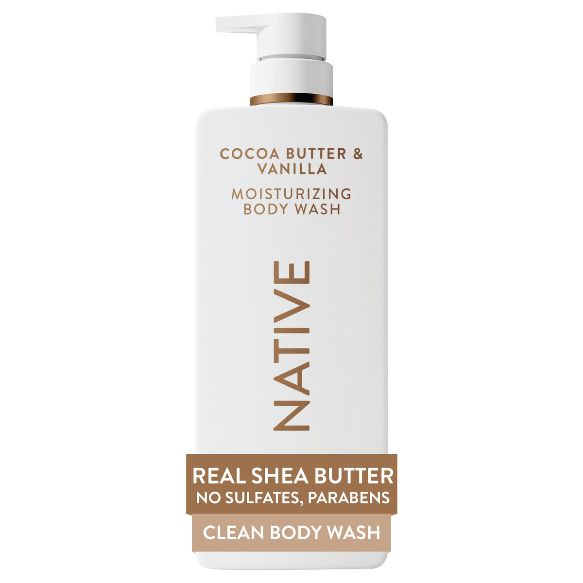 Native Gel Douche Hydratant 24h au Beurre de Karité 650ml vue avant