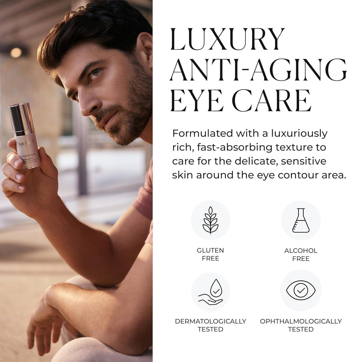 Natura Bissé Diamond Extreme Eye crème liftante 118g avec son packaging