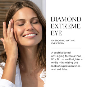 Natura Bissé Diamond Extreme Eye crème liftante 118g texture sur la main