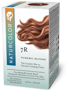 Naturcolor Teinture Capillaire Blonde Curcuma 4 Fl Oz avant application