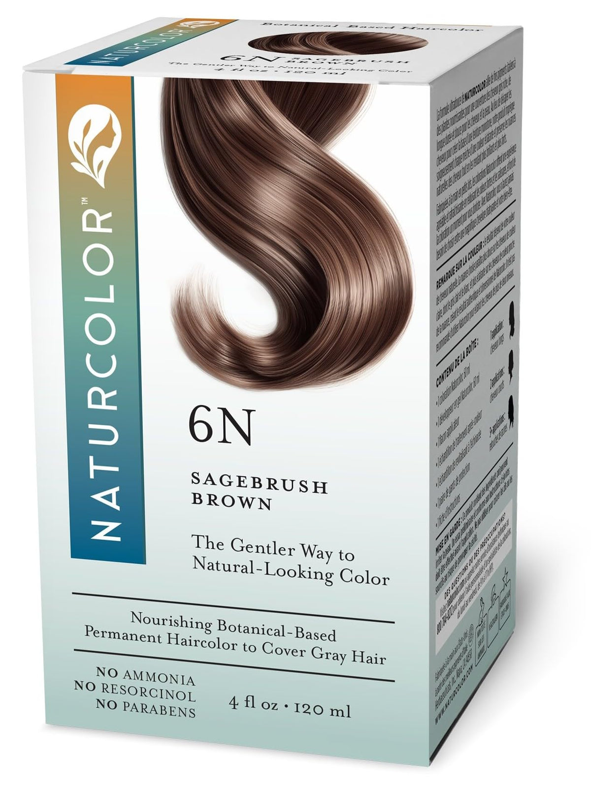 Naturcolor Teinture Capillaire Brun Sauge 4 fl oz vue avant