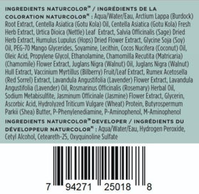 Naturcolor Teinture Capillaire Cola 4 Fl Oz packaging sur fond blanc