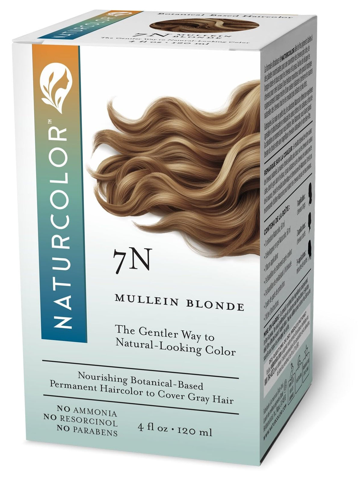 Naturcolor Teinture Capillaire Mullein Blonde 227g avant application