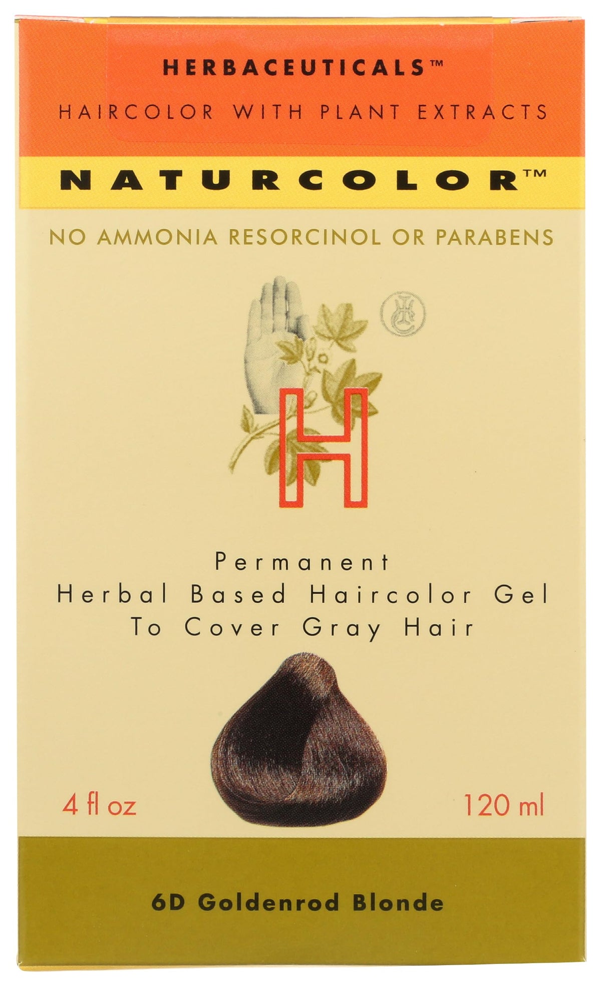 Naturcolor Teinture Cheveux 6D Blond Doré 4 Fl Oz - vue avant
