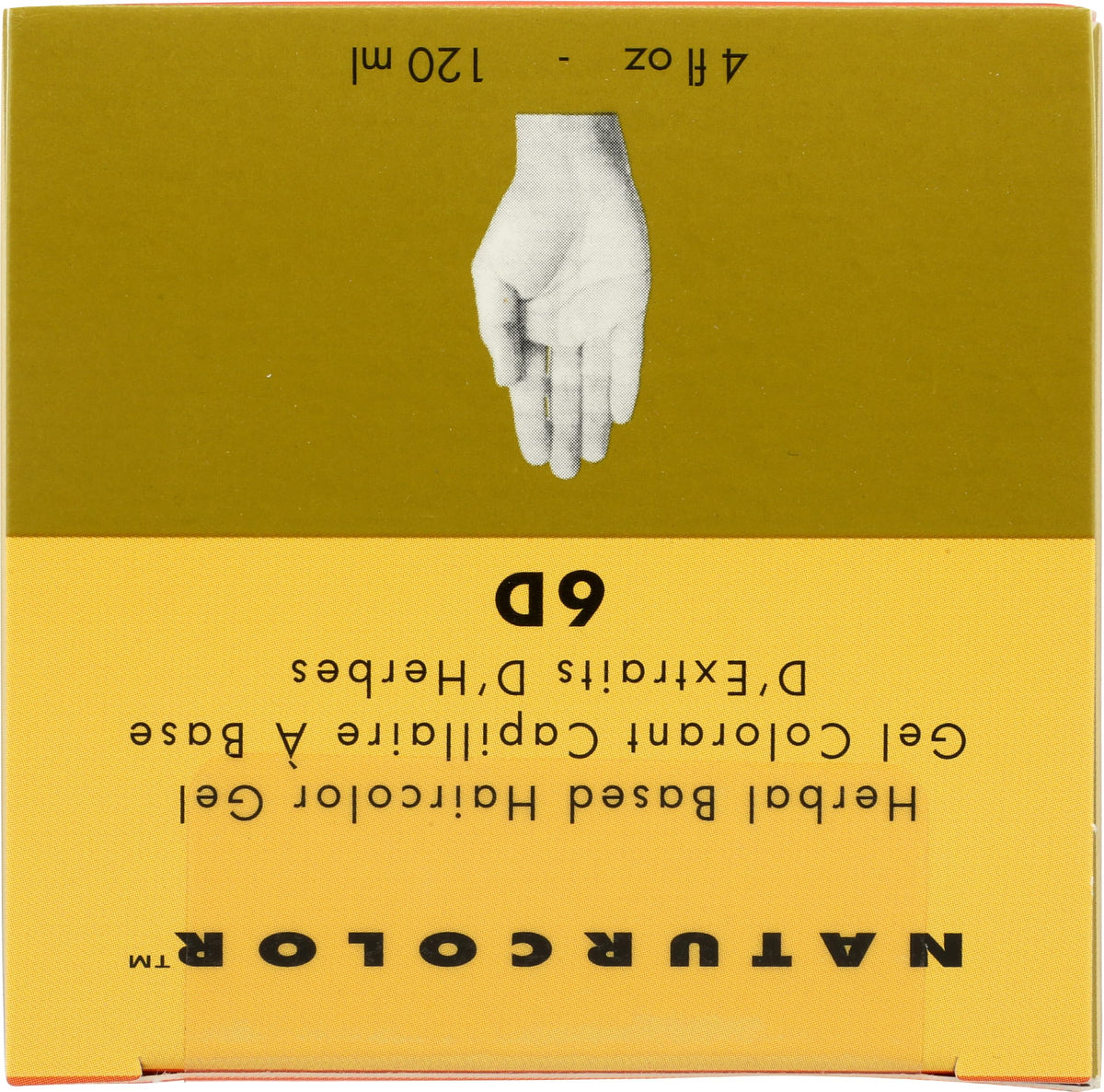 Naturcolor Teinture Cheveux 6D Blond Doré - packaging