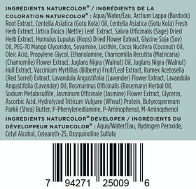 Naturcolor Teinture Cheveux Blonde Curcuma Clair 227g - packaging et détails