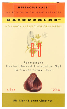 Naturcolor Teinture Cheveux Châtaigne Clair 5R avant application
