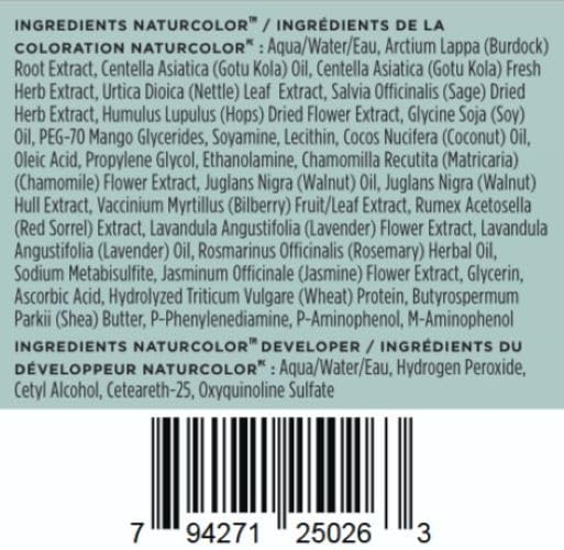 Naturcolor Teinture pour Cheveux Châtaigne Twinberry 222g - Résultat final