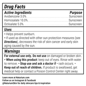 Naturium Crème Hydratante Teintée SPF 50+ Medium 80g texture démaquillée