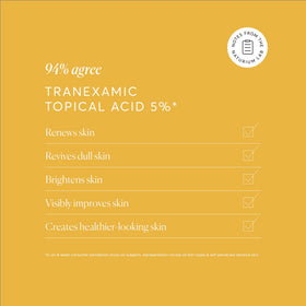 Naturium Sérum Acide Tranexamique 5% application sur le visage