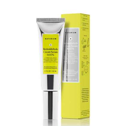 Naturium sérum crème retinaldéhyde 0,05% 75g vue de face