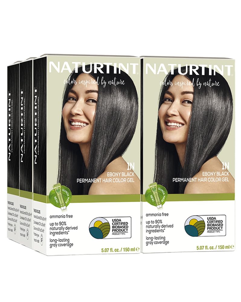 Naturtint 1N Noir Ébène coloration permanente vue avant