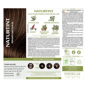 Naturtint 4W Châtain Foncé application facile à domicile