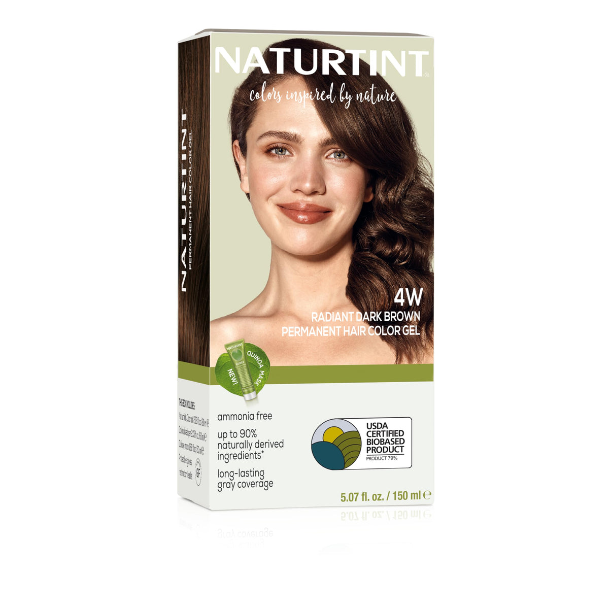 Naturtint 4W Châtain Foncé coloration permanente vue avant ouverture