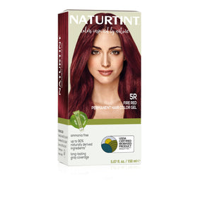 Naturtint 5R Rouge Feu coloration cheveux vue de face