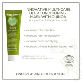 Naturtint 8C Cuivre Blond couleur après application sur cheveux
