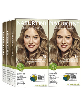 Naturtint 8N Blonde Germes de Blé couleur cheveux pack de 6