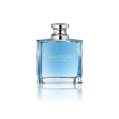 Nautica Voyage Eau de Toilette 100ml vue avant avec vaporisateur