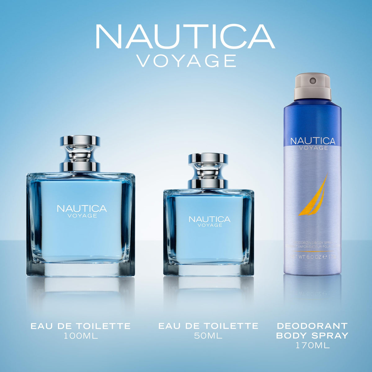 Nautica Voyage Eau de Toilette dans son emballage original