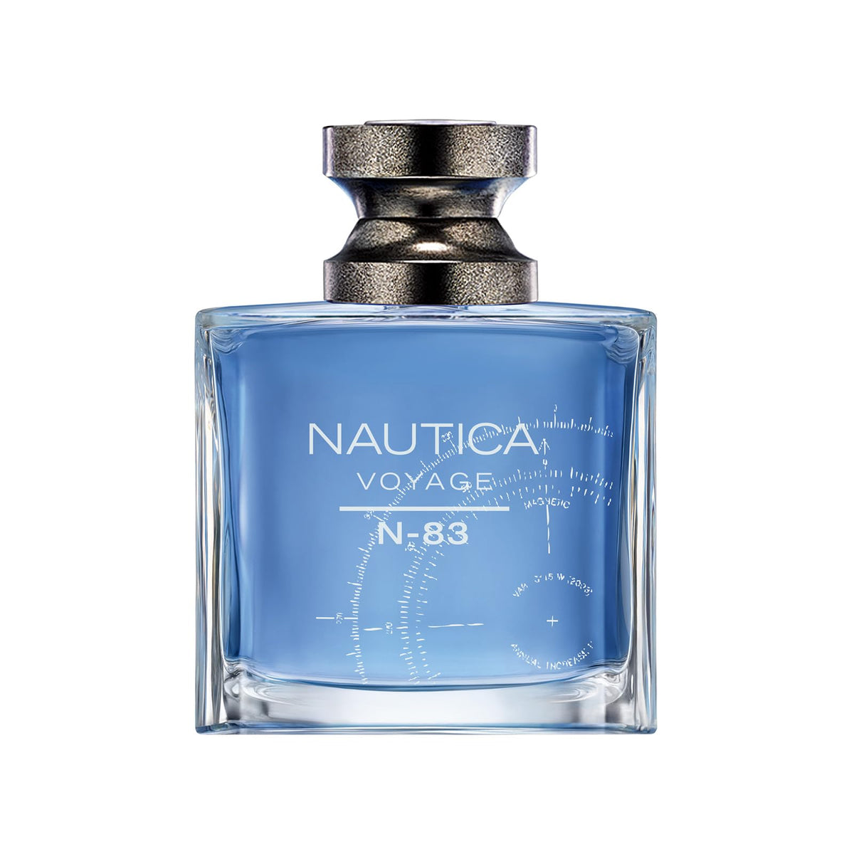 Nautica Voyage N83 Eau de Toilette 100 ml vue avant avec flacon élégant