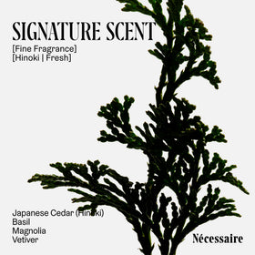 Nécessaire Déodorant Hinoki ouvert avec produit visible
