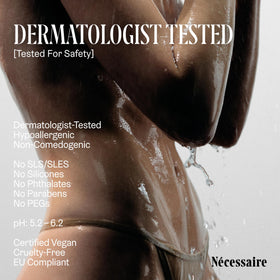 Nécessaire Exfoliant Corps Sans Parfum 272g en utilisation