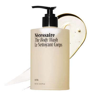 Nécessaire gel douche Santal 671g vue avant avec mousse riche