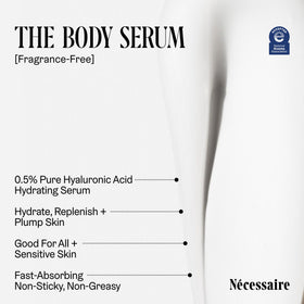 Nécessaire Sérum Corporel Hyaluronique 50 ml arrière packaging