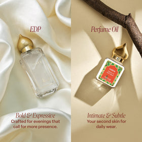 Nemat Amber Eau de Parfum 50 ml à côté de fleurs