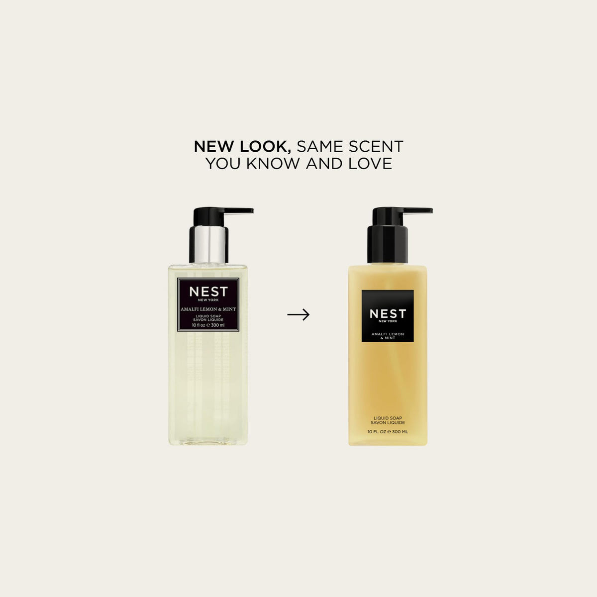 NEST New York Savon Liquide Amalfi Citron & Menthe pompe
