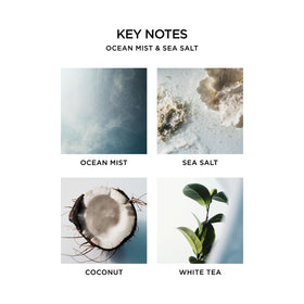 NEST New York Savon Liquide Océan Mist à côté d'une baignoire