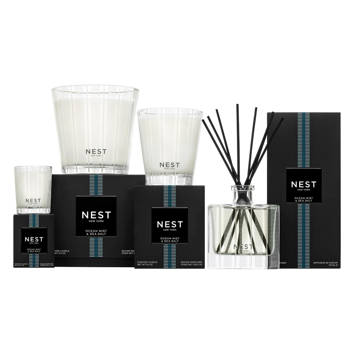 NEST New York Savon Liquide Océan Mist et Sel Marin emballage