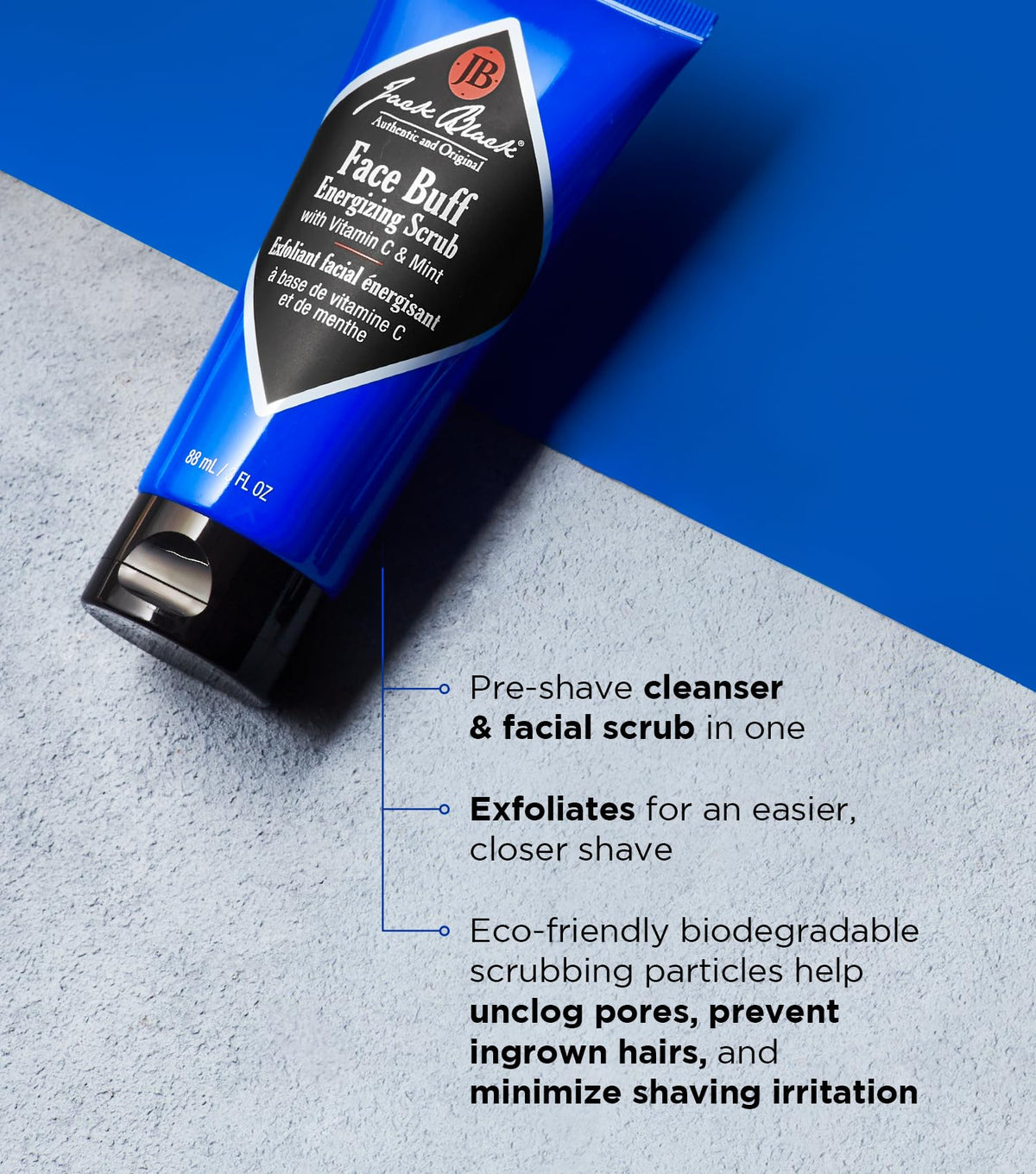 Nettoyant Facial Pure Clean de Jack Black
