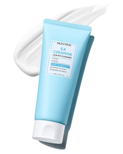 Nettoyant visage SKINTIFIC 5X Céramides 150ml vue avant