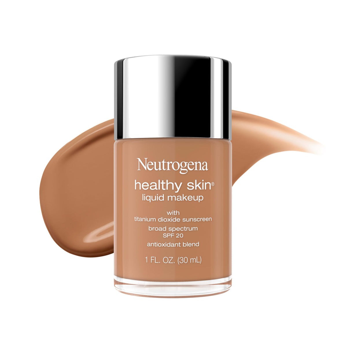 Neutrogena Fond de Teint Liquide Healthy Skin 430N Bronze bouteille vue de face