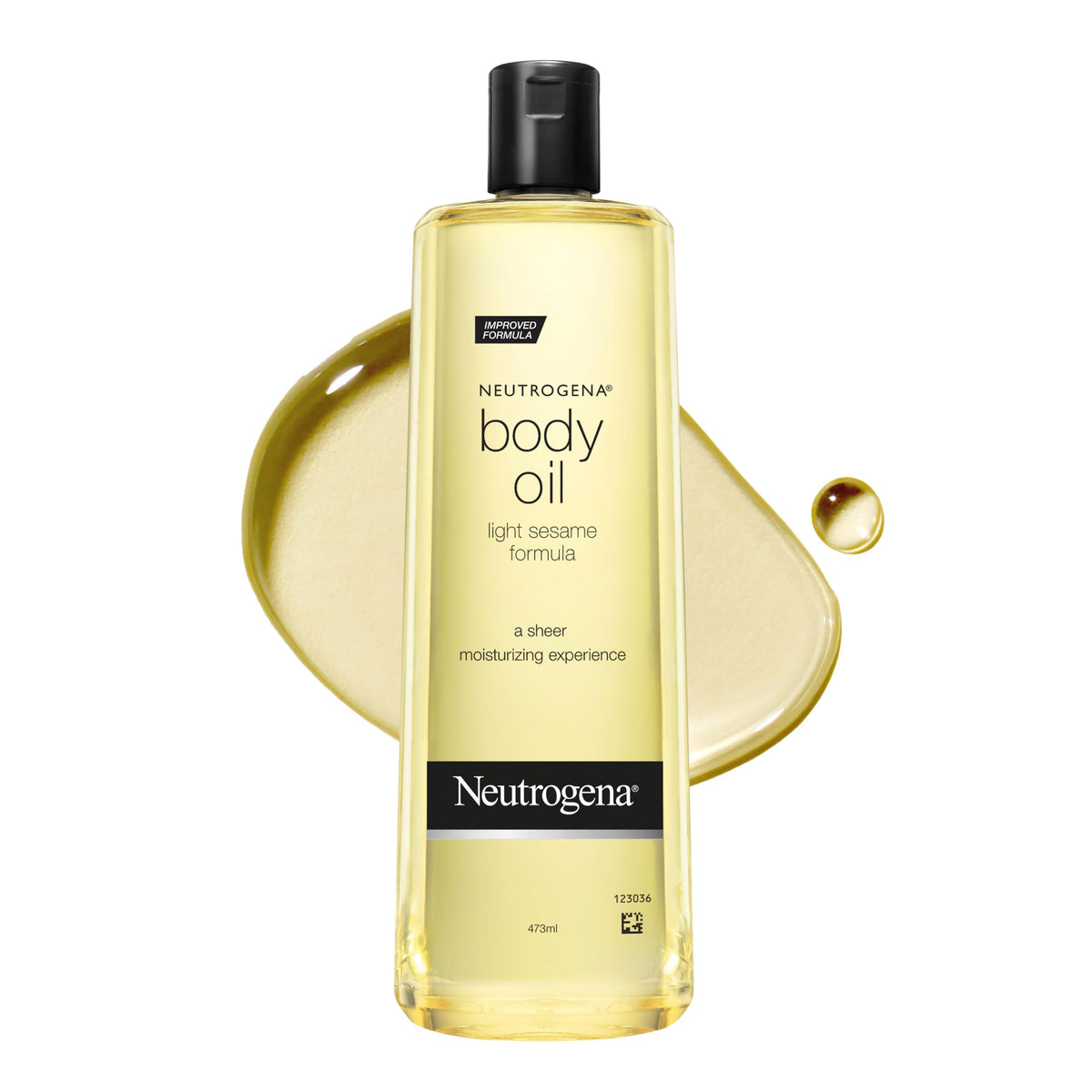 Neutrogena Huile Corporelle Légère 473 mL vue de face